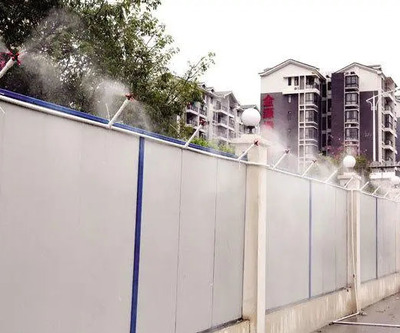 工地喷雾降尘设备 推动绿色发展的粉尘治理利器